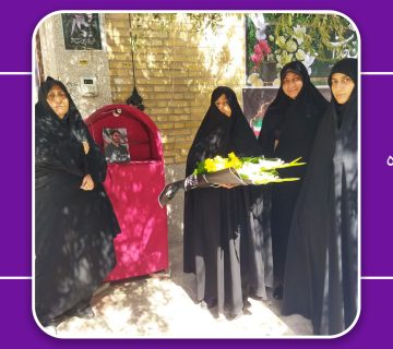 دیدار با خانواده شهید 360x320